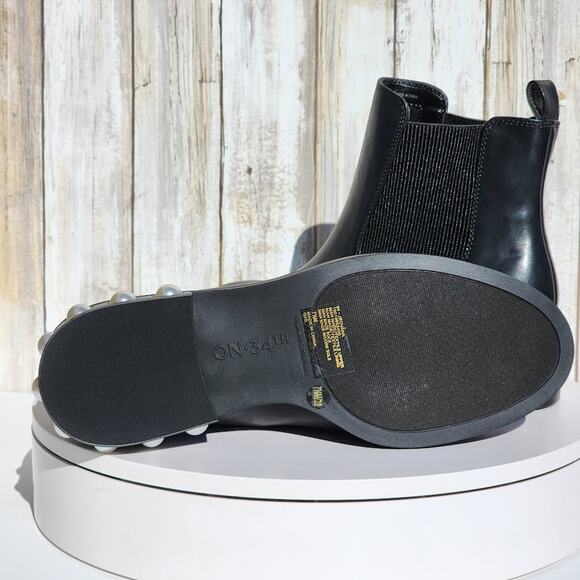 NEW - On 34th Jeovana Pearl Chelsea Booties - Size 7.5 M - Picture 8 of 10